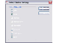 Настройка свойств отбора Select Similar