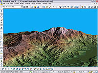 Autodesk Map 3D 2007. Растровые поверхности