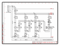 Принципиальная схема, проектируемая в CADElectro