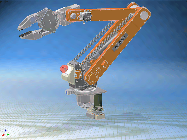 Манипулятор мобильного робота ВАРАН (слайды получены из Autodesk Inventor 10) Манипулятор мобильного робота ВАРАН (слайды получены из Autodesk Inventor 10)