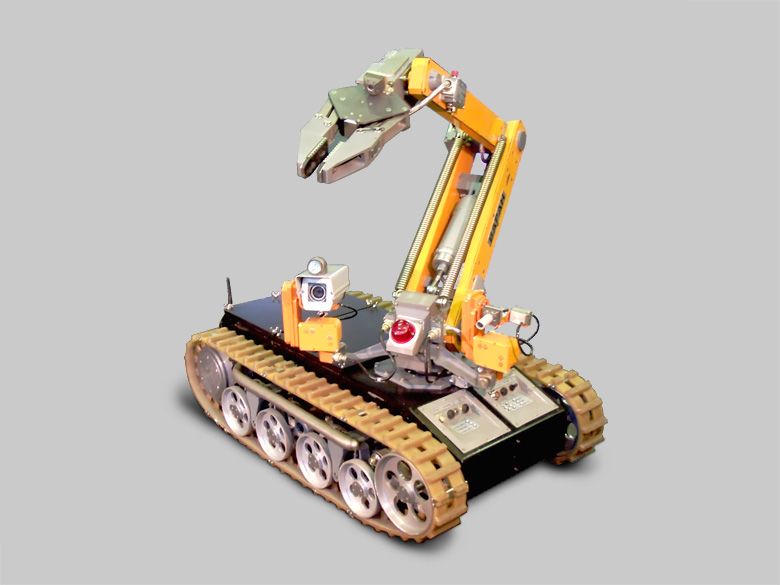 Фото мобильного робота Варан. Фото мобильного робота Варан.